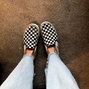 Checkered Vans